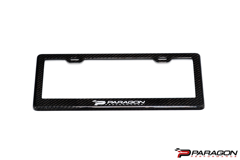 Paragon Performance Carbon Fiber License Plate Frame