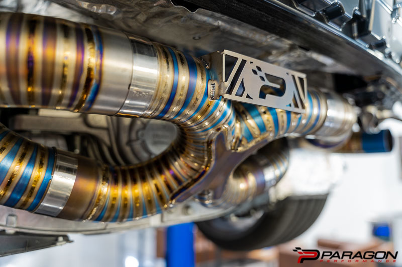 Paragon Performance C8 Corvette Cat back Titanium Exhaust