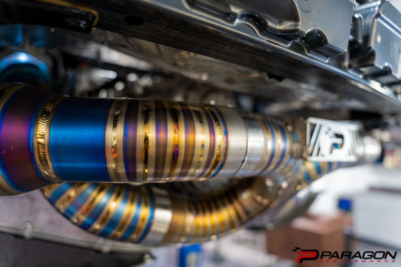 Paragon Performance C8 Corvette Cat back Titanium Exhaust