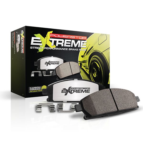 PowerStop Z26 Extreme Carbon Fiber C8 Corvette Z51 Rear Brake Pads
