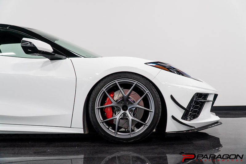 Titan 7 T-S5 19x9,20x11.5 5x120 Chevrolet C8  Corvette - Satin Titanium 