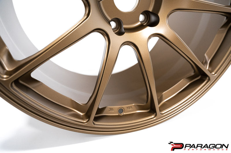 Titan 7 T-R10 19x9,20x11.5 5x120 Chevrolet C8  Corvette - Techna Bronze