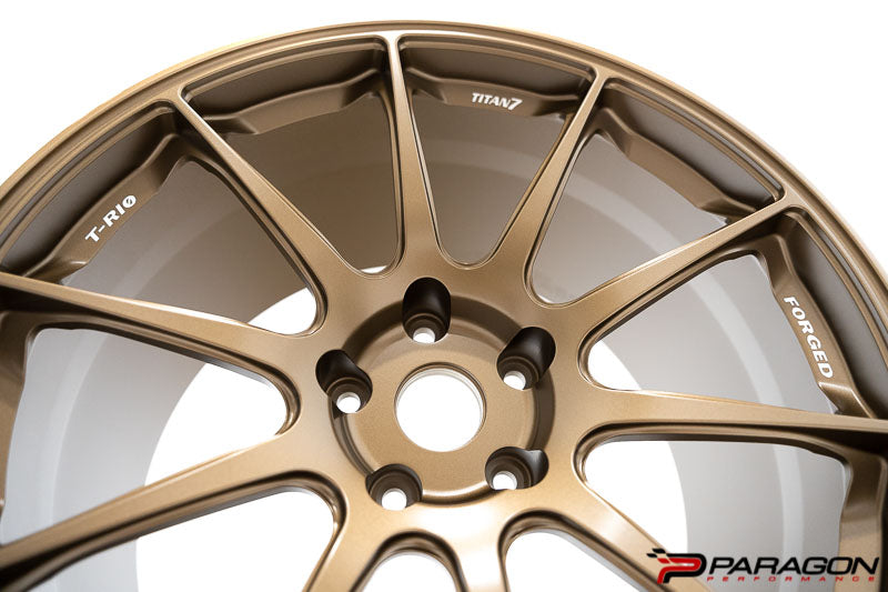 Titan 7 T-R10 19x9,20x11.5 5x120 Chevrolet C8  Corvette - Techna Bronze