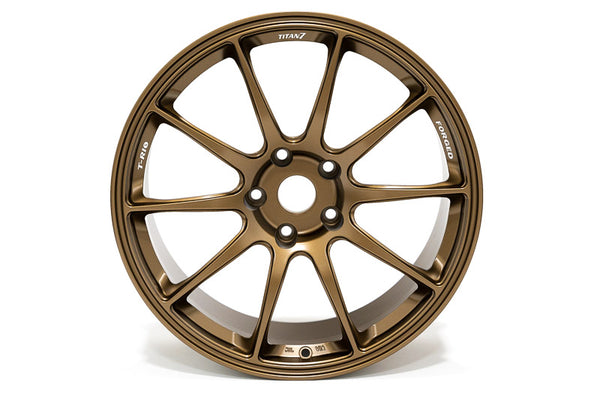 Titan 7 T-R10 Chevrolet C8 Corvette Wheels - Techna Bronze