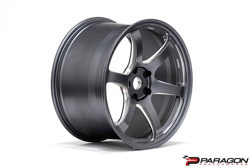 Titan 7 T-D6 19x9,20x11.5 5x120 Chevrolet C8  Corvette - Satin Titanium