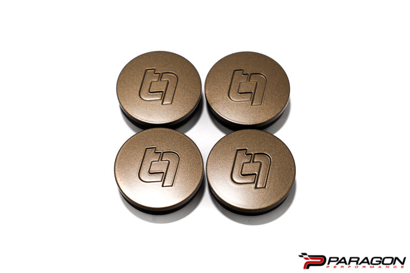 Titan 7 Techna Bronze Center Caps - C8 Corvette