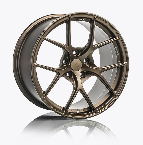 Titan 7 T-S5 5x120 Chevrolet C8 Corvette - Techna Bronze