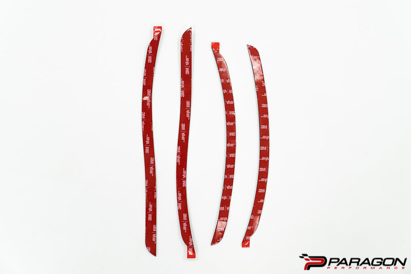 Verus Engineering  Carbon Flash Dive Plane / Canard Kit, Dual Elements - C8 Corvette