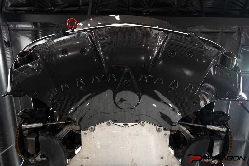 Verus Engineering C8 Corvette Carbon Flash Rear Diffuser