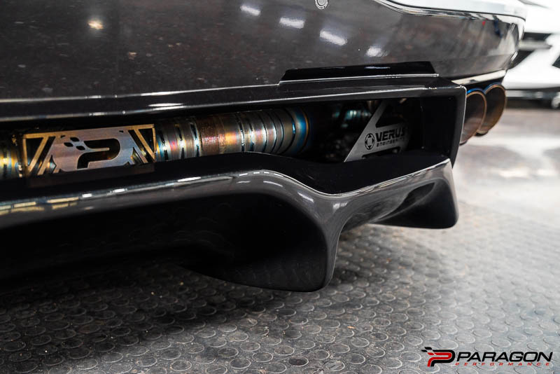 Verus Engineering C8 Corvette Carbon Flash Rear Diffuser