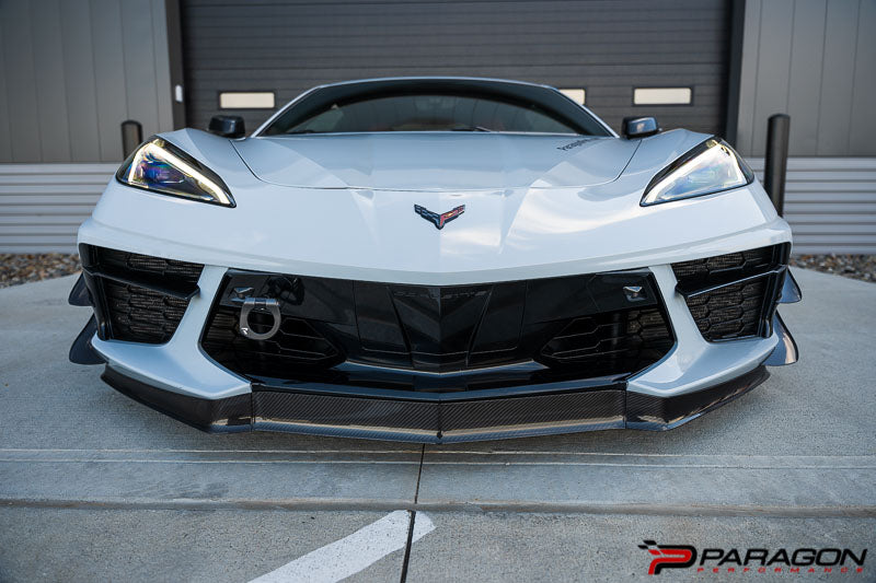 Verus Engineering Carbon Fiber Front Air Dam - C8 Corvette