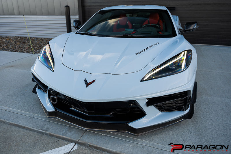 Verus Engineering Carbon Fiber Front Air Dam - C8 Corvette