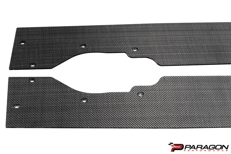 Verus Engineering Carbon Polyweave Side Splitter Kit - C8 Corvette
