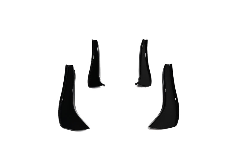 Verus Engineering  Carbon Flash Dive Plane / Canard Kit, Dual Elements - C8 Corvette