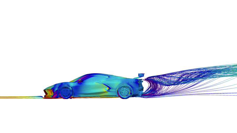 Verus Engineering C8 Corvette Carbon Flash Rear Diffuser