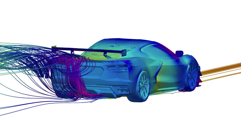 Verus Engineering C8 Corvette Carbon Fiber Rear Diffuser 