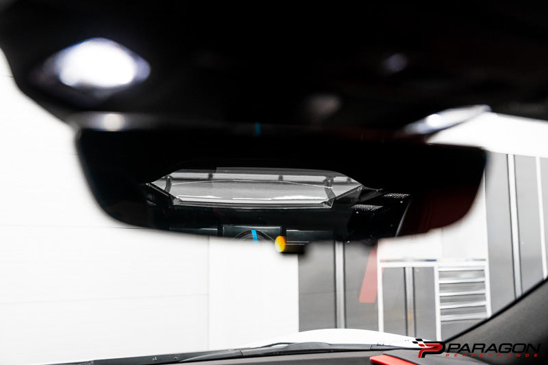 Normal Rear View Mirror View