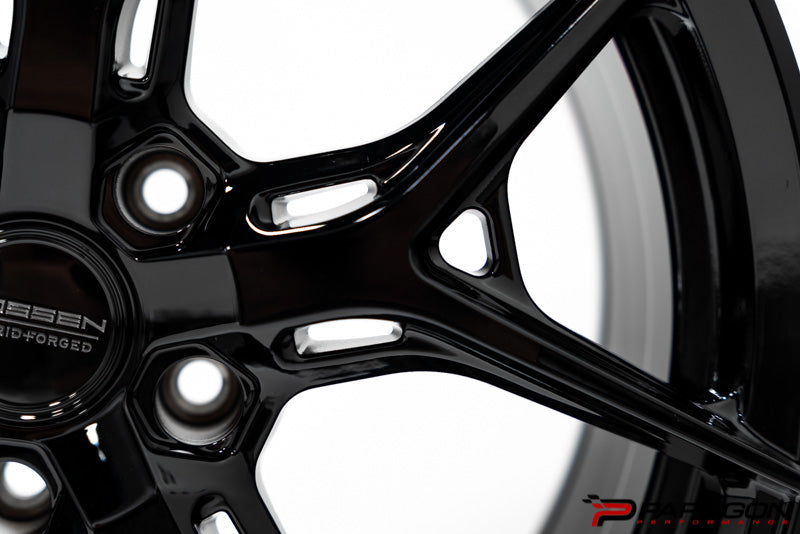 Vossen HF5 C8 Corvette- 19x8.5 ET30, 20x11 ET40 - Gloss Black