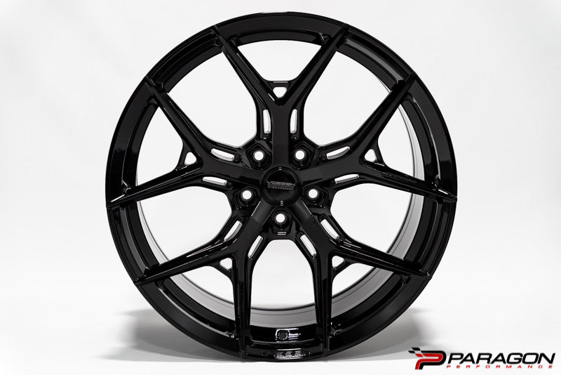 Vossen HF5 C8 Corvette- 20x9 ET35, 21x12 ET52 - Gloss Black
