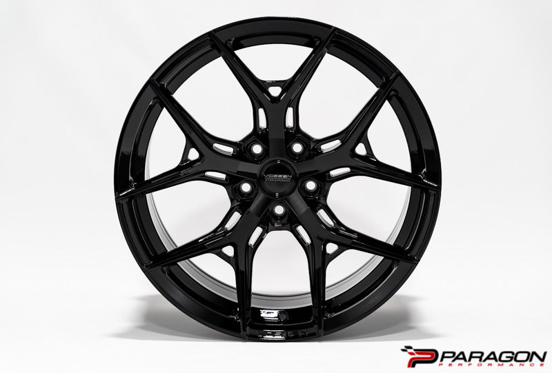 Vossen HF5 C8 Corvette- 20x9 ET35, 21x12 ET52 - Gloss Black