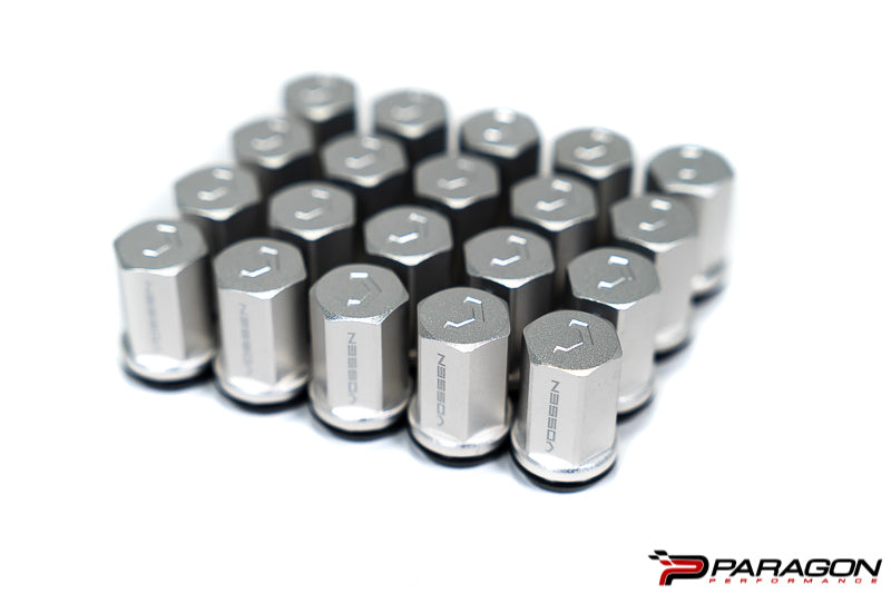 Vossen M14x1.5 Lug Nuts - Silver